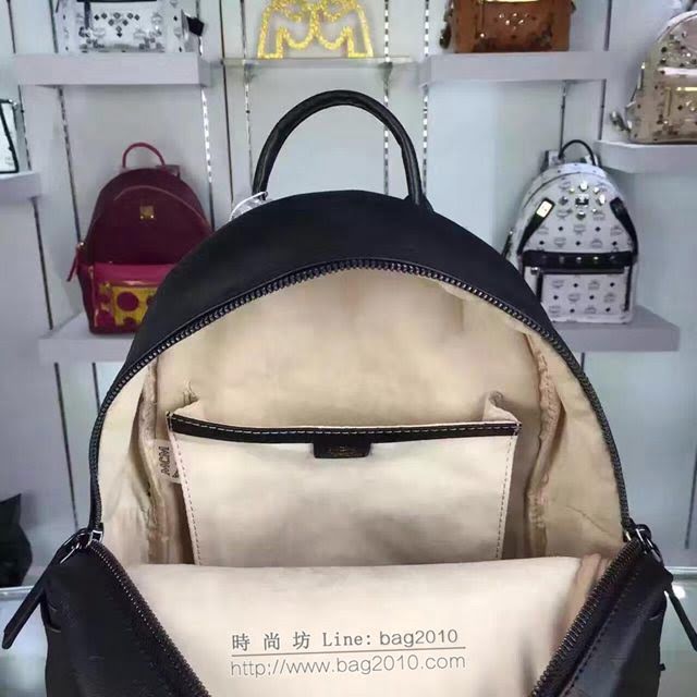 MCM女包 原單 經典款 MCM子母包 前面袋子可拆卸 Cosmo圖案 MCM女雙肩背包  mdmc1019